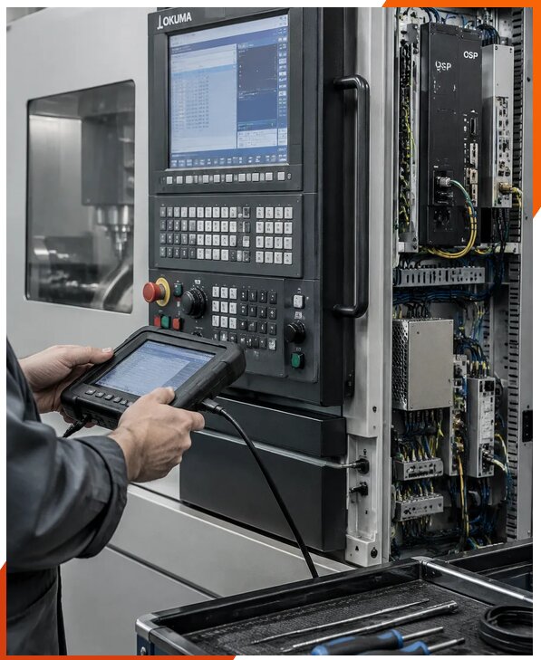 Ремонт систем Okuma OSP в Краснокаменске от 8177 р. | ЮнионикРу